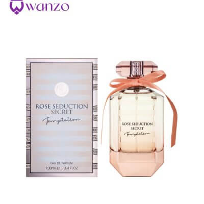 عطر فراگرنس ورد مدل رز سداکشن سکرت تمپتیشن - مشابه رایحه ادکلن ویکتوریا سکرت بامب شل سداکشن